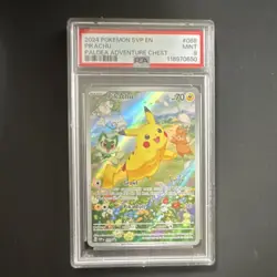 Pokemon Pikachu #088 SV Scarlet & Violet Promo Holo PSA 9 English 2024 - Image 1