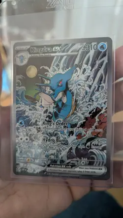 Pokemon TCG: Kingdra EX 131 Black Star Promo Mint Condition - Image 1