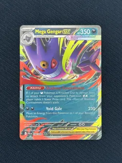 Pokemon TCG Me02: Phantasmal Flames Gengar ex 056/094 NM - Image 1