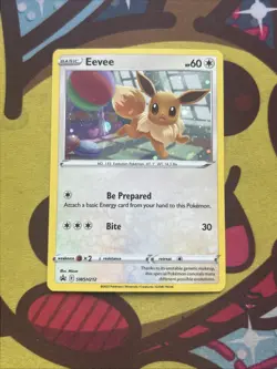 Pokemon Eevee SWSH212 - Black Star Promo - Light Play - Image 1