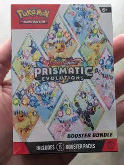 Pokemon TCG Scarlet & Violet Prismatic Evolutions Booster Bundle SEALED - Image 1