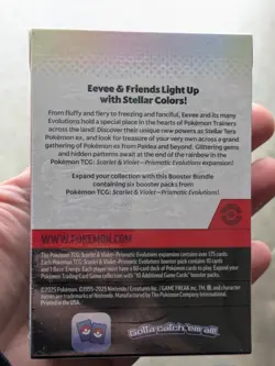 Pokemon TCG Scarlet & Violet Prismatic Evolutions Booster Bundle SEALED - Image 2