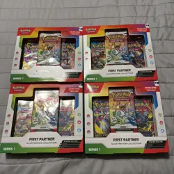 LOT OF 4 Pokemon TCG First Partner Illustration Collection Series 1 Sealed 🔥 - Image 5