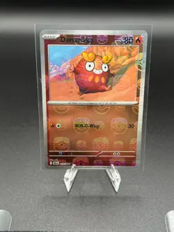 2025 Pokemon TCG Black Bolt 013/086 Darumaka MASTER BALL REVERSE HOLO - Image 1