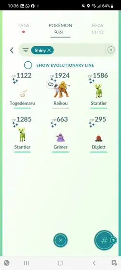 Pokemon Go (Stage 42 ) Shiny Raikou ( 16 Legendary ) - Image 3