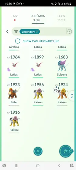 Pokemon Go (Stage 42 ) Shiny Raikou ( 16 Legendary ) - Image 5