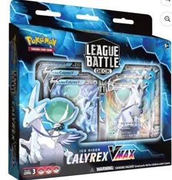 Pokemon V Battle Deck Lycanroc vs Corviknight &Ice Rider X3 Calyrex Vmax DeckX3 - Image 1