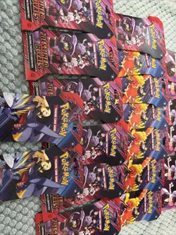 Pokemon Destined Rivals Sleeved Booster Pack LOT of 21x Sealed Packs - Image 3