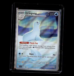 Dewgong 097/094 Illustration Rare Phantasmal Flames Pokemon Near Mint - Image 1