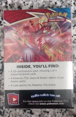Pokemon Battle Styles Build and Battle Box Sealed 4 pack and 1 promo - Image 2
