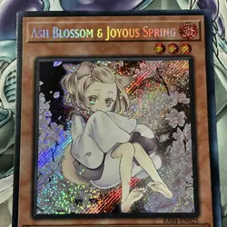 Yu-Gi-Oh Ash Blossom & Joyous Spring Secret Rare RA04-EN025 M/NM - Image 2