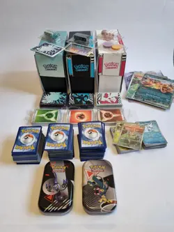 Pokemon Card Bundle ETB With Promo And Collector Tins Cards - Image 1