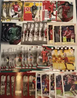 Topps Liverpool FC Mixed Bundle Set Inc Inserts & Chrome 40+ Cards! - Image 2