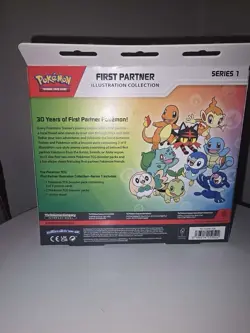 Pokemon TCG First Partner Illustration Edition Series 1 Booster Box New Sealed - Image 2