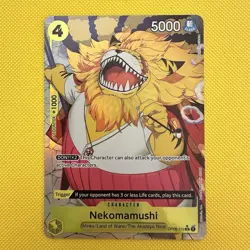 One Piece Premium Booster Prb-01 / Nekomamushi Op06-110 / Full Art / ENGLISH - Image 1