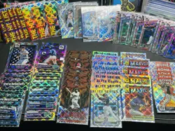 Large Donruss Baseball Insert Card Collection Marvels Bomb Squad & refractors - Image 1