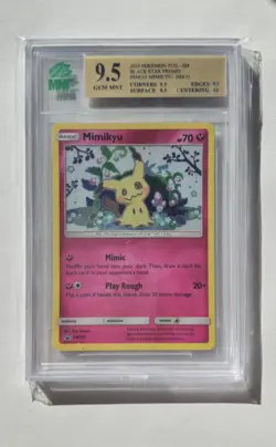 Mimikyu SM163 Holo Sun &Moom Promo Grade 9.5 - Image 1