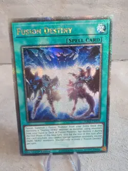 Fusion Destiny Ra03-en270 25th Anniversary Stamped Yu-Gi-Oh Card - Image 1