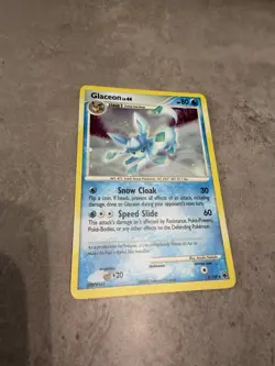 Pokemon Glaceon Holo TCG Card Majestic Dawn 5/100 Trading Card - Image 3