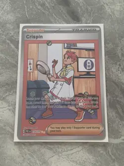 Pokemon TCG Crispin 171/131 SIR Prismatic Evolutions NM - Image 2