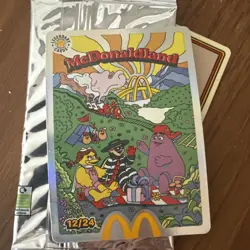 2026 McDonald’s Cards Promo 12/24 *UNCLAIMED* Super Rare Chase Card McDonaldland - Image 1