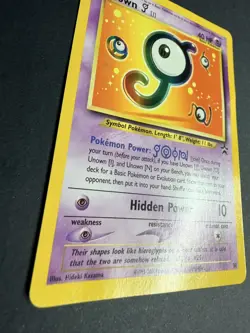 Pokemon TCG Unown #38 Black Star Promo WOTC Vintage Card - Image 5