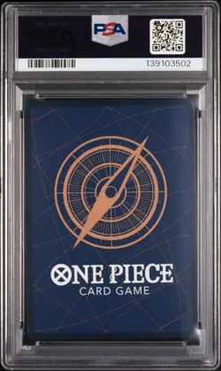 2022 One Piece MANGA JINBE #ST01-005 25th Anniversary Prem. Coll. Alt Art PSA 10 - Image 2