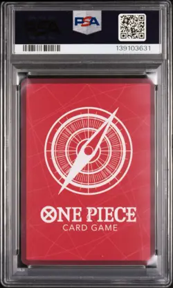 ONE PIECE Shanks Alt Art Leader OP09-001 Emperors In The New World JPN PSA 10 - Image 2