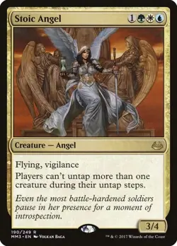 Stoic Angel [Modern Masters 2017] Foil Near Mint - Image 1