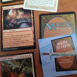 Custom Commander MTG Deck Magic = Reyav, Master Smith **DWARVEN DWARF** Tribal - Image 5