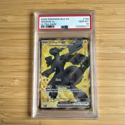 PSA 10 Zekrom ex 158/086 Sv Black Bolt 2025 (English Pokemon Card) - Image 1