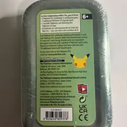 Pokemon 25th Anniversary Celebrations Mini Tin Sealed Mini Tin - NEW & SEALED 820650809378 - Image 3