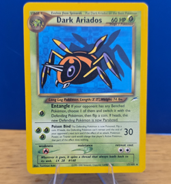 Pokemon TCG Dark Ariados 17/105 Neo Destiny Rare Regular English - Image 1
