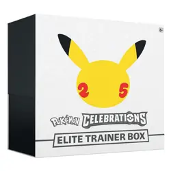 Pokemon TCG: 25th Anniversary Celebrations Elite Trainer Box (2021) 820650809439 - Image 1