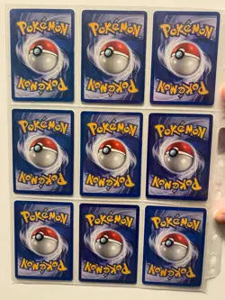 Complete Base Set Non Holo Pokemon Cards Collection Bundle 1999 WOTC Near Mint - Image 2