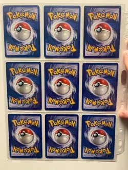 Complete Base Set Non Holo Pokemon Cards Collection Bundle 1999 WOTC Near Mint - Image 4