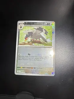 Tranquill 2025 Pokemon Black Bolt BLK 072/086 Common Master Ball Pattern Holo - Image 1