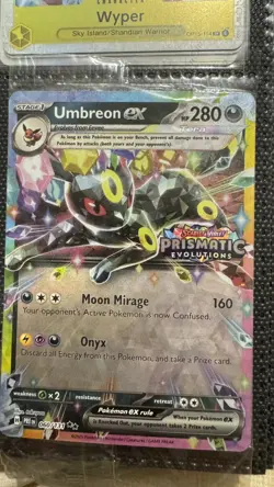 Umbreon ex - 060/131 - Stamped Promo - Prismatic Evolutions - Pokemon - SEALED - Image 1