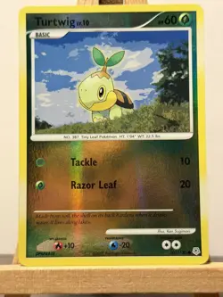 Turtwig 103/130 Pokemon TCG Diamond & Pearl: Base Set Reverse Holo - Image 1