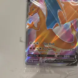 Pokemon Charizard V SWSH050 Promo Full Art Holo Sword & Shield 220 HP English - Image 3