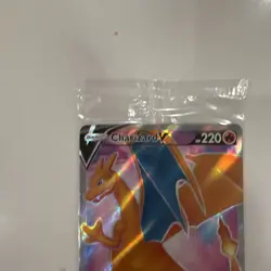 Pokemon Charizard V SWSH050 Promo Full Art Holo Sword & Shield 220 HP English - Image 4