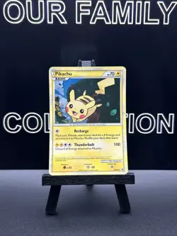 Pikachu - HGSS03 - Holo Rare - S&M Black Star Promo - Pokemon TCG - SWIRL - Image 1
