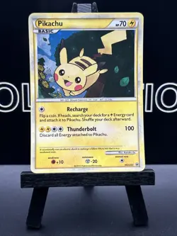 Pikachu - HGSS03 - Holo Rare - S&M Black Star Promo - Pokemon TCG - SWIRL - Image 2