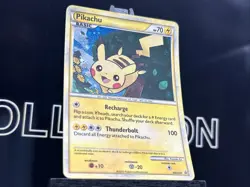 Pikachu - HGSS03 - Holo Rare - S&M Black Star Promo - Pokemon TCG - SWIRL - Image 4