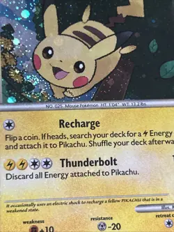 Pikachu - HGSS03 - Holo Rare - S&M Black Star Promo - Pokemon TCG - SWIRL - Image 5