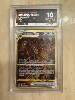 ACE 10 - Giratina VSTAR Crown Zenith GG69/GG70 - Pokemon TCG - Gem Mint - Image 1