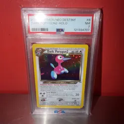 2002 POKEMON NEO DESTINY #8 DARK PORYGON2-HOLO PSA 7! Free Shipping! - Image 1