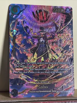2026 One Piece- SP-#PRB02-014 -Sabo-SR -Excellent Condition 🔥Ready To Grade - Image 3