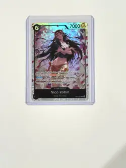 2025 One Piece Nico Robin OP12-087 SR Legacy Of The Master English - Image 3