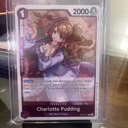 Charlotte Pudding OP12-071 One Piece Legacy Of The Master *MINT* - Image 1